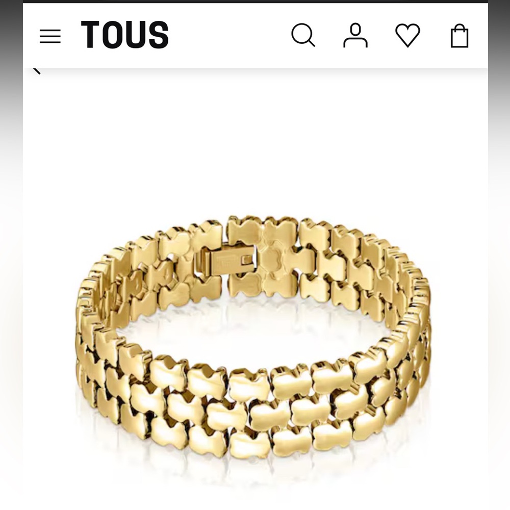TOUS Gold Bracelet